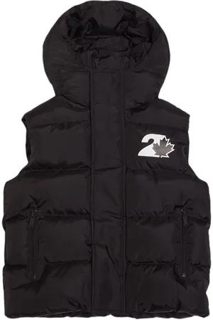 Dsquared2 Hooded Nylon Puffer Vest