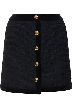 Blazé Milano Exclusive Lusitano Bouclé Mini Skirt