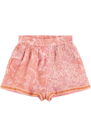 ZIMMERMANN Printed Cotton Shorts