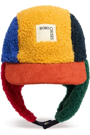 Bobo Choses Color Block Poly Faux Fur Hat