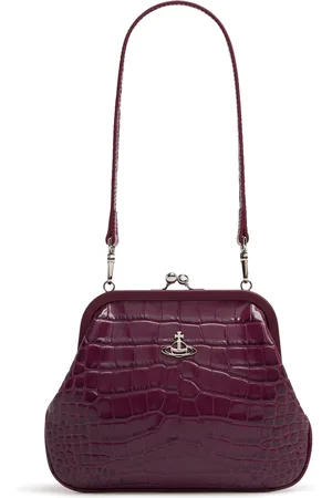 Vivienne Westwood Vivienne Embossed Leather Clutch