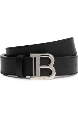 Balmain Leather Belt W/ Logo