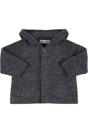 BONPOINT Wool Blend Hooded Coat