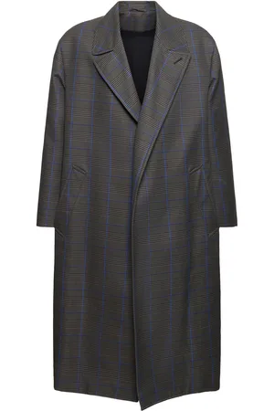 Balenciaga Oversized Long Cotton Blend Coat