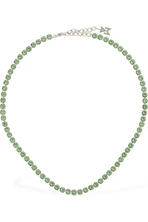 Amina Muaddi Tennis Crystal Choker