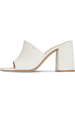 Gianvito Rossi 85mm Wynn Leather Mules