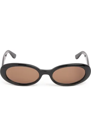 DMY STUDIOS Valentina Oval Acetate Sunglasses
