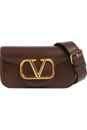 VALENTINO GARAVANI Mini Locò Leather Crossbody Bag