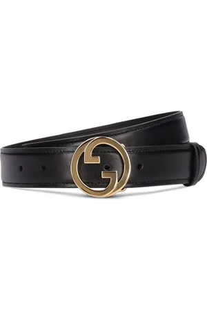 Gucci 3cm New Blondie Leather Belt