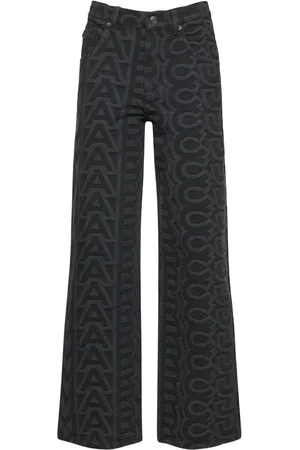 Marc Jacobs Monogram Overdyed Denim Pants