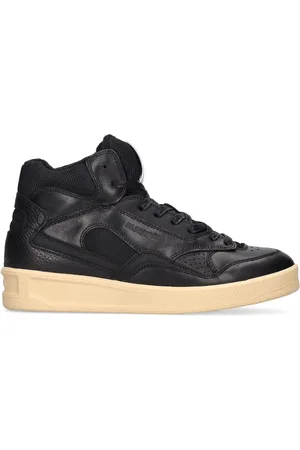 Jil Sander 30mm Basket Hi Poly & Mesh Sneakers
