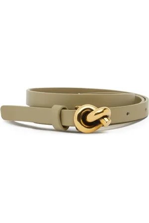 Bottega Veneta 1.2cm Knot Leather Belt