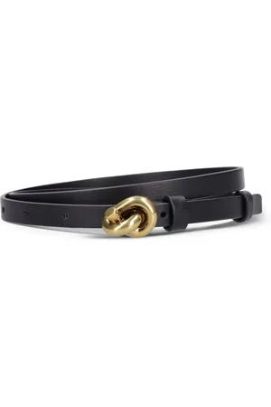 Bottega Veneta 1.2cm Knot Leather Belt