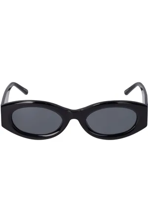 The Attico Berta Oval Acetate Sunglasses