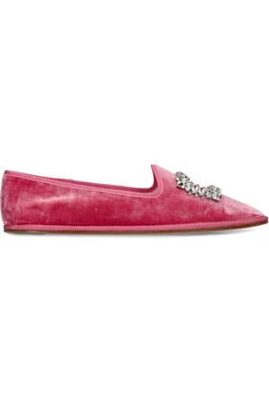 Roger Vivier 10mm Friulane Velvet Loafers