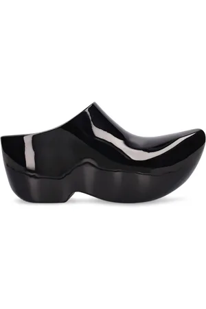 Balenciaga 65mm Technoclog Rubber Mules