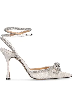 Mach & Mach 100mm Glittered Pumps