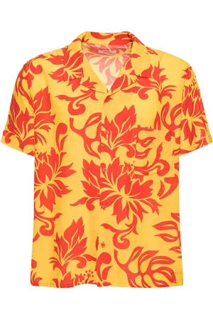 ERL Floral Printed Short Sleeved Shirt
