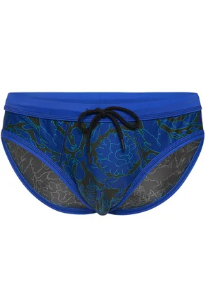 VERSACE Barocco Printed Nylon Swimsuit