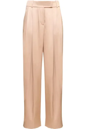 Giorgio Armani Double Silk Satin Loose Pants