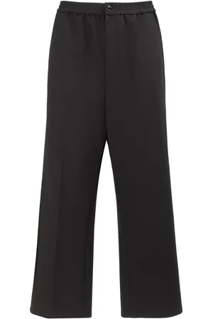 Ami Wool Blend Straight Pants