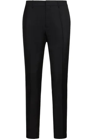 Ami Cigarette Fit Wool Pants