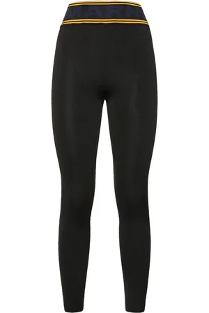 Marni Stretch Viscose Logo Skinny Leggings