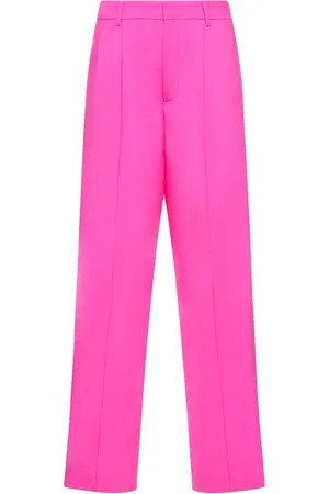 GIUSEPPE DI MORABITO Twisted Light Wool Double Wide Pants