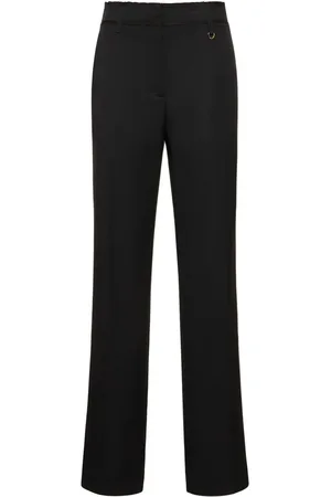 Jacquemus Le Pantalon Ficelle Wool Crepe Pants