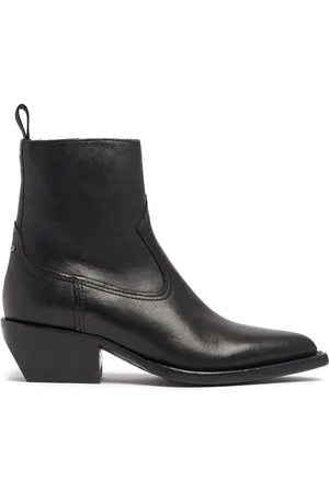 Golden Goose 45mm Debbie Leather Ankle Boots