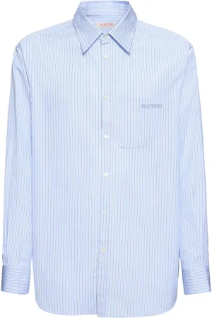 VALENTINO Logo Classic Cotton Shirt