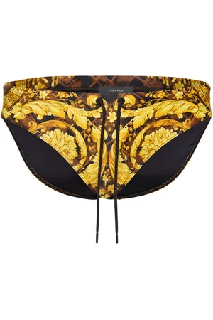 VERSACE Cocco Barocco Printed Tech Swimsuit