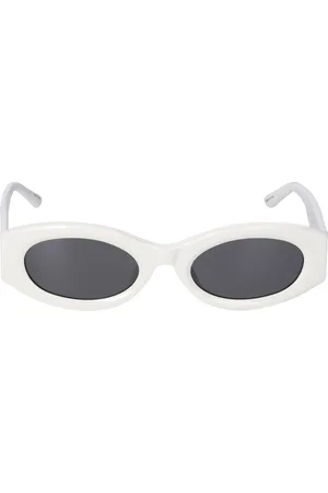 The Attico Berta Oval Acetate Sunglasses
