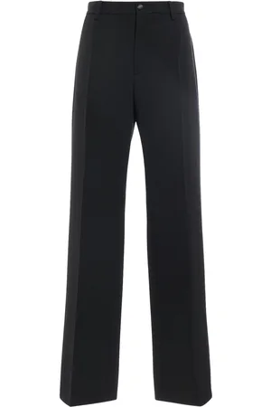 Dolce & Gabbana High Waist Wool Flared Pants