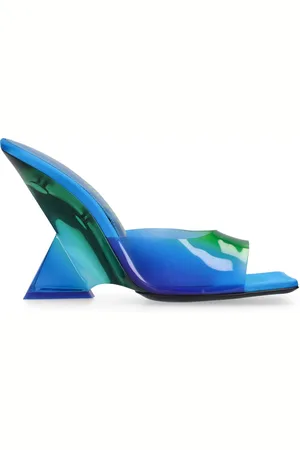 The Attico 105mm Cheope Pvc & Plexi Mules