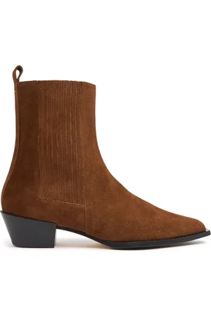Aeyde 40mm Belinda Suede Ankle Boots