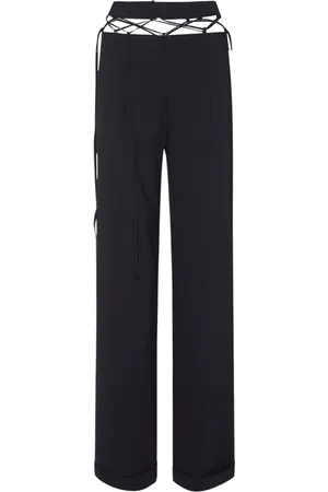 Nensi Dojaka Serge Net Straight Pants