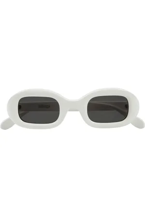 Delarge Flow Oval Acetate Sunglasses