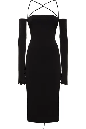 The Andamane Maddy Crisscross Jersey Midi Dress