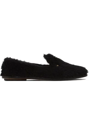 Max Mara 10mm Felia Wool & Silk Loafers