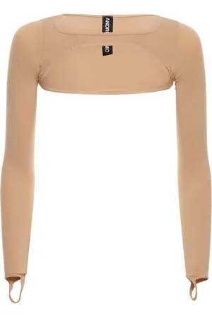 ANDREADAMO Sculpting Jersey Harness Long Sleeve Top