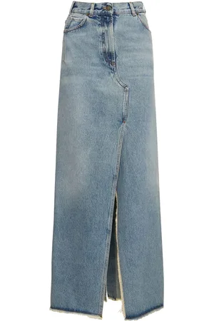 DARKPARK Emma Cotton Denim Long Skirt
