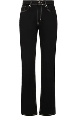 Kenzo Asagao Straight Fit Cotton Jeans