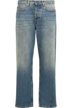 Golden Goose Journey Dirty Wash Cotton Denim Jeans