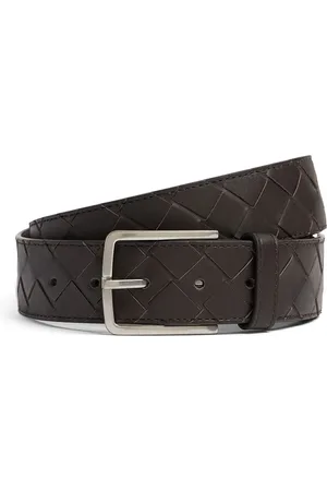 Bottega Veneta 3.5cm Intrecciato Leather Belt