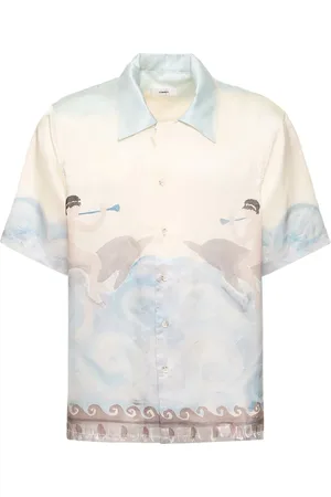 COMMAS Ocean Print Boxy S/s Shirt