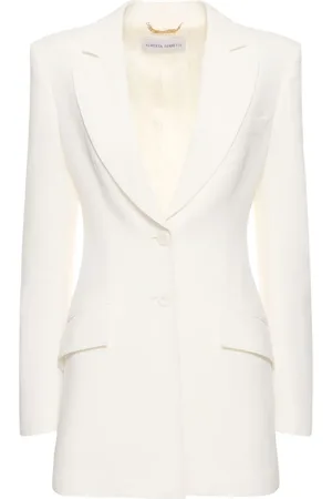 Alberta Ferretti Fitted Envers Satin Jacket