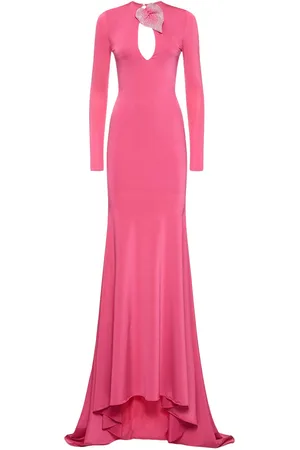 GIUSEPPE DI MORABITO Stretch Jersey Midi Dress
