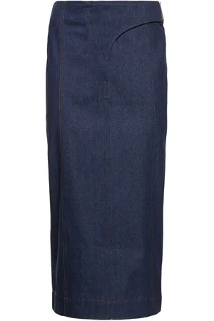 Jacquemus La Jupe De-nimes Obra Denim Skirt