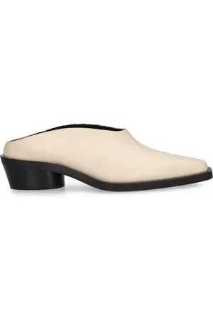 Proenza Schouler 40mm Bronco Leather Mules